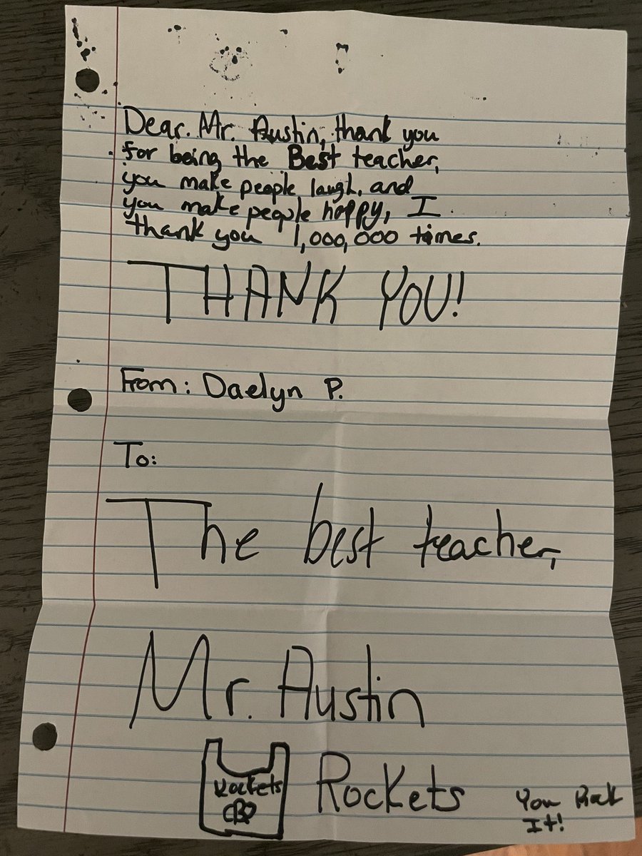 mraustin_fce's tweet photo. My first “letter” of the new year! 🎯❤️#laughLessons https://t.co/gkUvnAHiOZ