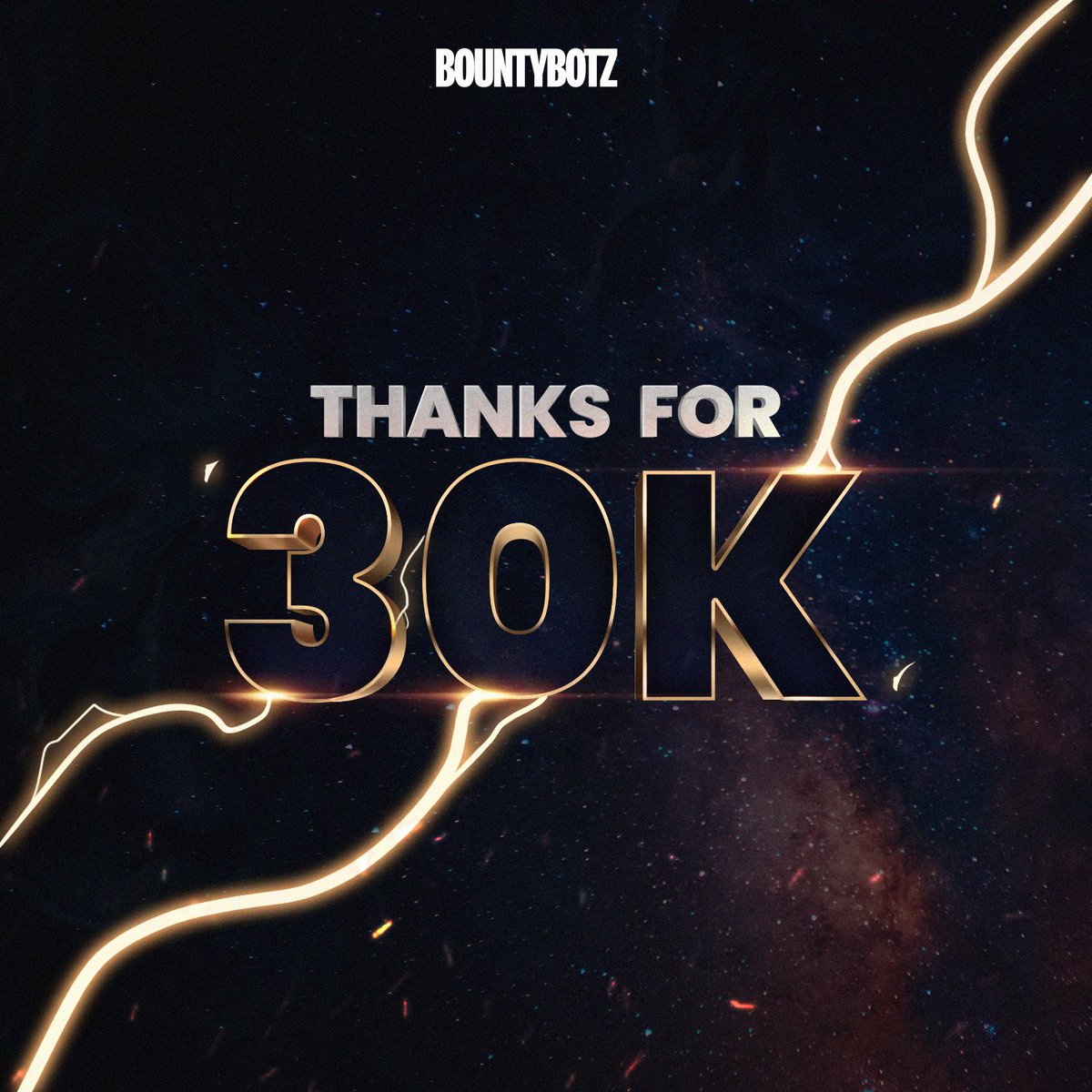 30K+ <a href="/BountyBotz/">BountyBotz</a> followers 🚀🔥

We're thankful for support from blue chip communities  like:
<a href="/TheApeList_/">Ape List</a>
@PGodjira
<a href="/KaijuKingz/">KaijuKingz</a>
<a href="/gangsterallstar/">GANGSTER ALL ★ STAR ギャングオールスター</a> 
<a href="/NeoTokyoCode/">NEO TOKYO</a> 
<a href="/CloneXAlpha/">CloneX Alpha</a>
<a href="/RainbowAlpha_/">Rainbow Alpha</a>

We're giving away 1 free BountyBot 🏆
Like, RT, and comment to enter ⚔️