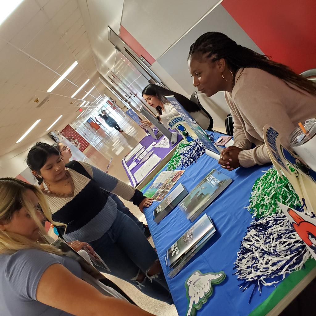 A Lunch is on point today!!!! Fall 2022 College Fair!!!!