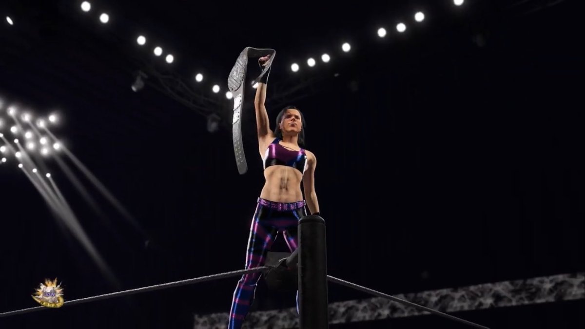 I’m am your new JOW Exhibition Women’s Champion, Helen you did good but thanks for your title
