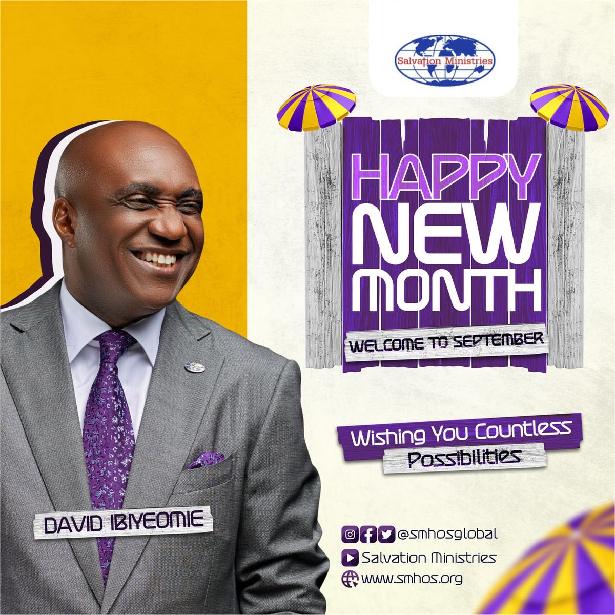 Good morning and God bless you. Welcome to the month of September 2022. Our month of Delevery of all round testimonies and Enthronement 👑🎁
HAPPY NEW MONTH 🥰🥰