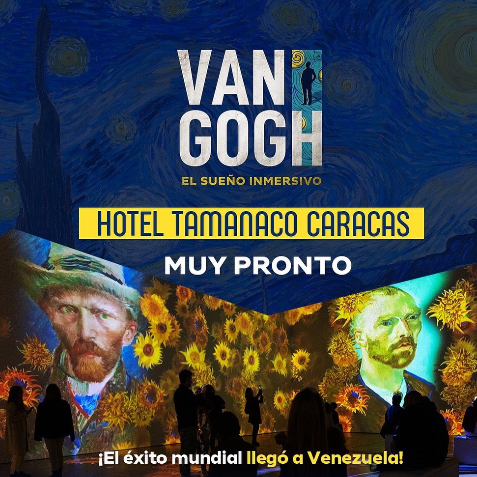 Leonardo Castillo on Twitter: "#ATENCION 🚨 | La primera exposición inmersiva que rinde homenaje a Vicent Van Gogh llegará pronto a Venezuela 🇻🇪. Se trata de una atractiva historia digital donde el