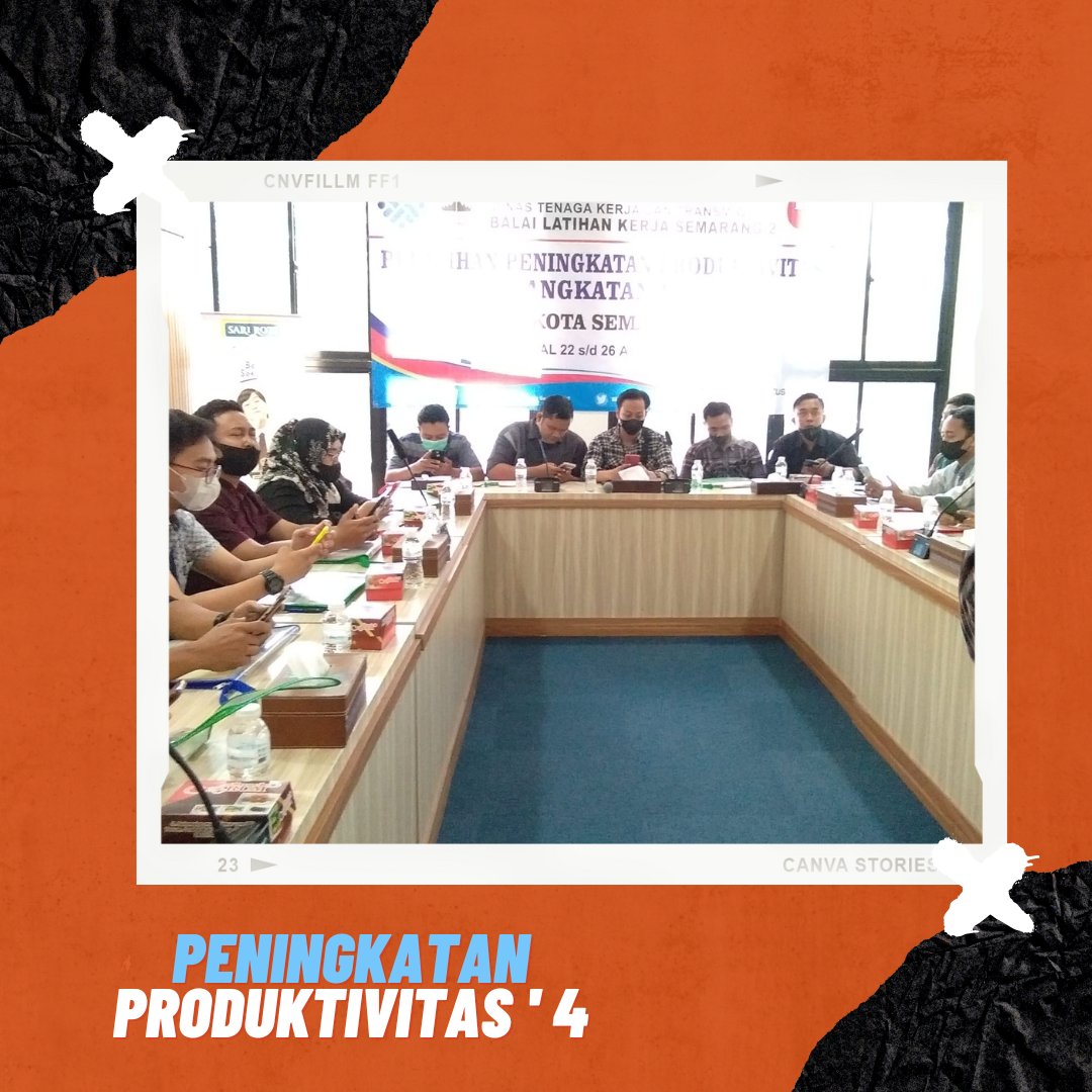 BLKSemarang2's tweet photo. Pelatihan Peningkatan Produktivitas A.IV di PT. Sari Roti Semarang tanggal 22 - 26 Agustus 2022. 
Laporan penyelenggara oleh Sub Koordin https://t.co/awVtaUI6cW