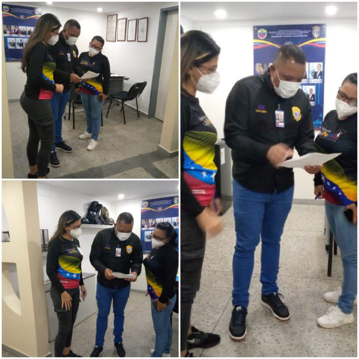 defensoria_bol's tweet photo. Defensoría del Pueblo visitó Delegación Municipal del CICPC, con la finalidad de hacer seguimiento a las acciones defensoriales correspondiente a casos atención por éste órgano defensorial en el municipio Angostura del Orinoco https://t.co/3Cw9LtfDtq