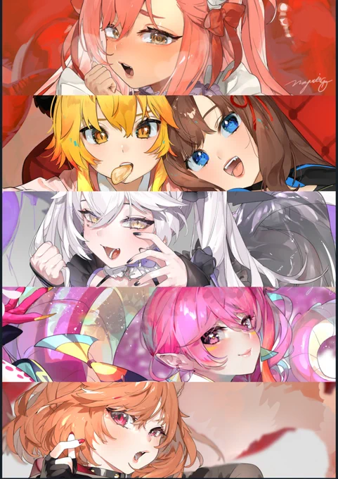 最近描いたお気に入りskebちゃんたち 
