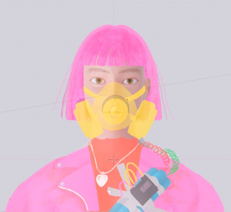 Still work in progress but someday I want to start 3D art NFT👁✨

Left: now
Right: goal

#3dart #NFTs