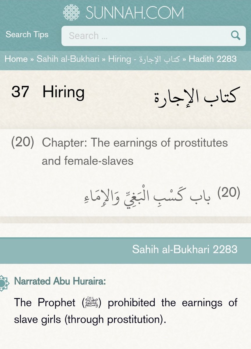 Prophet Muhammad against the $lavery in Islam. (You know what I want to say  If I tell the truth the...