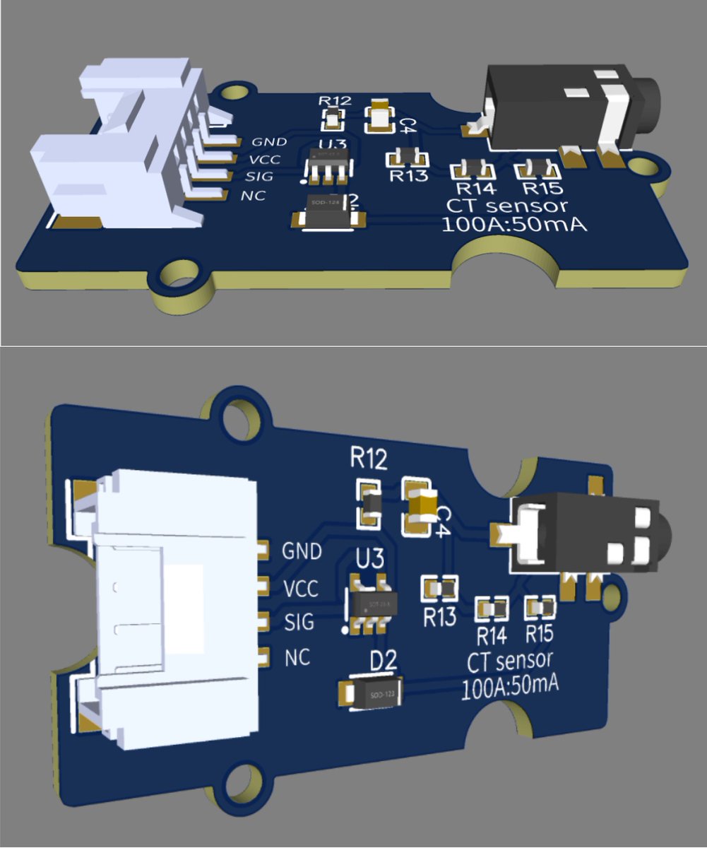 seeedstudio's tweet image. 🤩💁‍♂️Hey, check out whose #Grovemodule design has made to our list! @mcmchriis DESIGNED an AC current sensor (Isolated with a Current transformer) ! There&apos;re more than 36 designers already joined the 2022 Grove Co-invent.👋Don&apos;t miss the boat &amp;amp; Join us NOW: bit.ly/3dPKma5