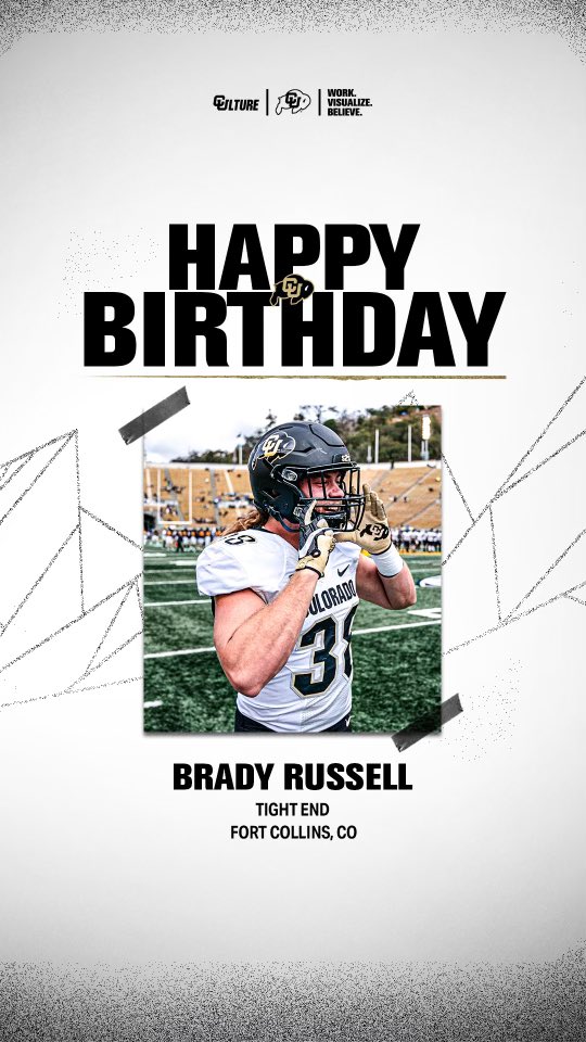 Happy Birthday Cowboy! Can’t wait to watch you play some ball ol’ son!! @brady_russell5