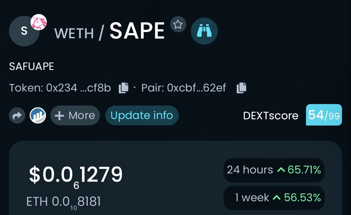 SAFUAPE || $SAPE & $BSAPE tweet media