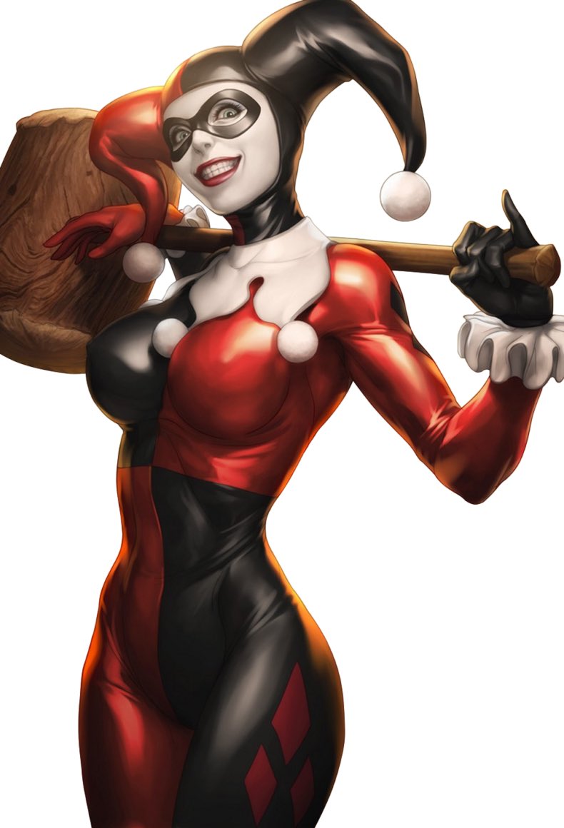 AFunnyWayToDie's tweet photo. #WomanCrushWednesday @GothamsQuinnpin 

“Perfection! There’s not a single thing I can do to make you any better, Harley-girl. And you look like the perfect lady, with your pinky out. Was that your own idea? Love you oodles and oodles.”

#Jarley
#MadLove https://t.co/fU4gMtMQCo