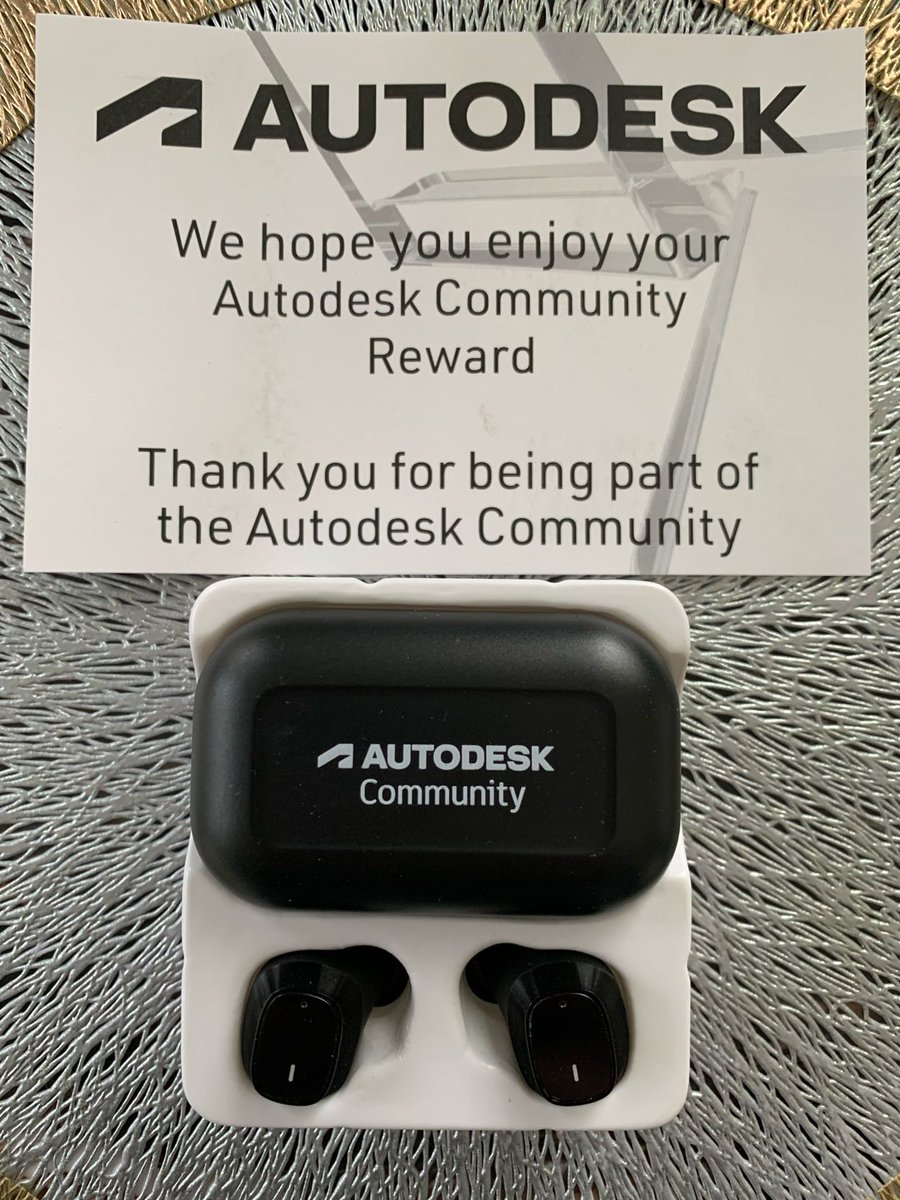 Thanks <a href="/ShaanHurley/">Shaan Hurley</a> for the fantastic <a href="/ADSKCommunity/">#AutodeskCommunity</a> reward mate, really appreciate it. Writing posts for #AutodeskCommunityVoicesBlog is such an honour, and I am so glad I am a part of this amazing @Autodesk community.