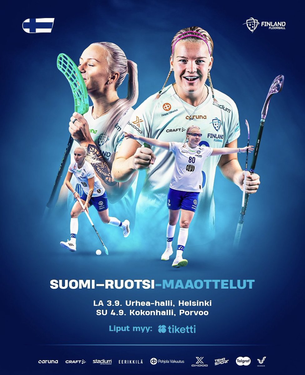 Pouttumovich's tweet photo. Aamulla vielä tavataan Laitexin asiakkaita ja yhteistyökumppaneita ja lounastauolla vaihdetaan farkut verkkarihousuun🔥🇫🇮

#flowmustgoon #salibandy #finnkampen @Salibandyfi https://t.co/jQxKzGtoVo