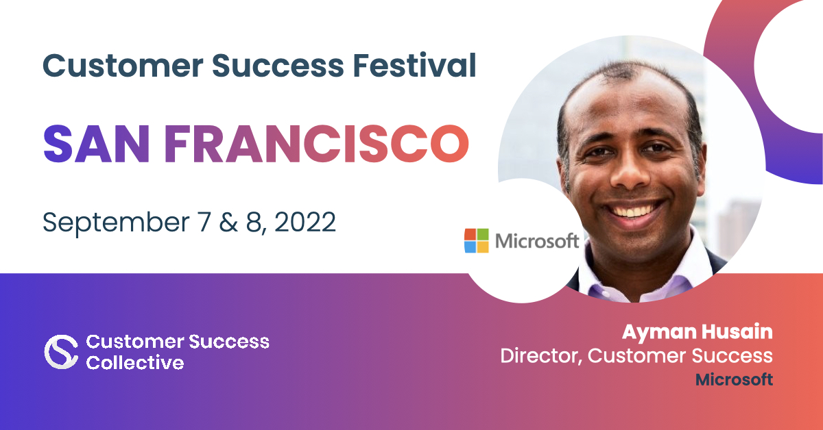 aymanhusain's tweet photo. ๐ข Sep 7 & 8 - @_cscollective's Customer Success Festival. RSVP for the in-person event in San Francisco.
Register๐ https://t.co/XE9uQW3yp5
#CustomerSuccess #CustomerSuccessFestival #CSCollective #SanFrancisco #InPersonEvent #Leadership #DigitalTransformation #Learning #Sharing https://t.co/VC5Aoj49da