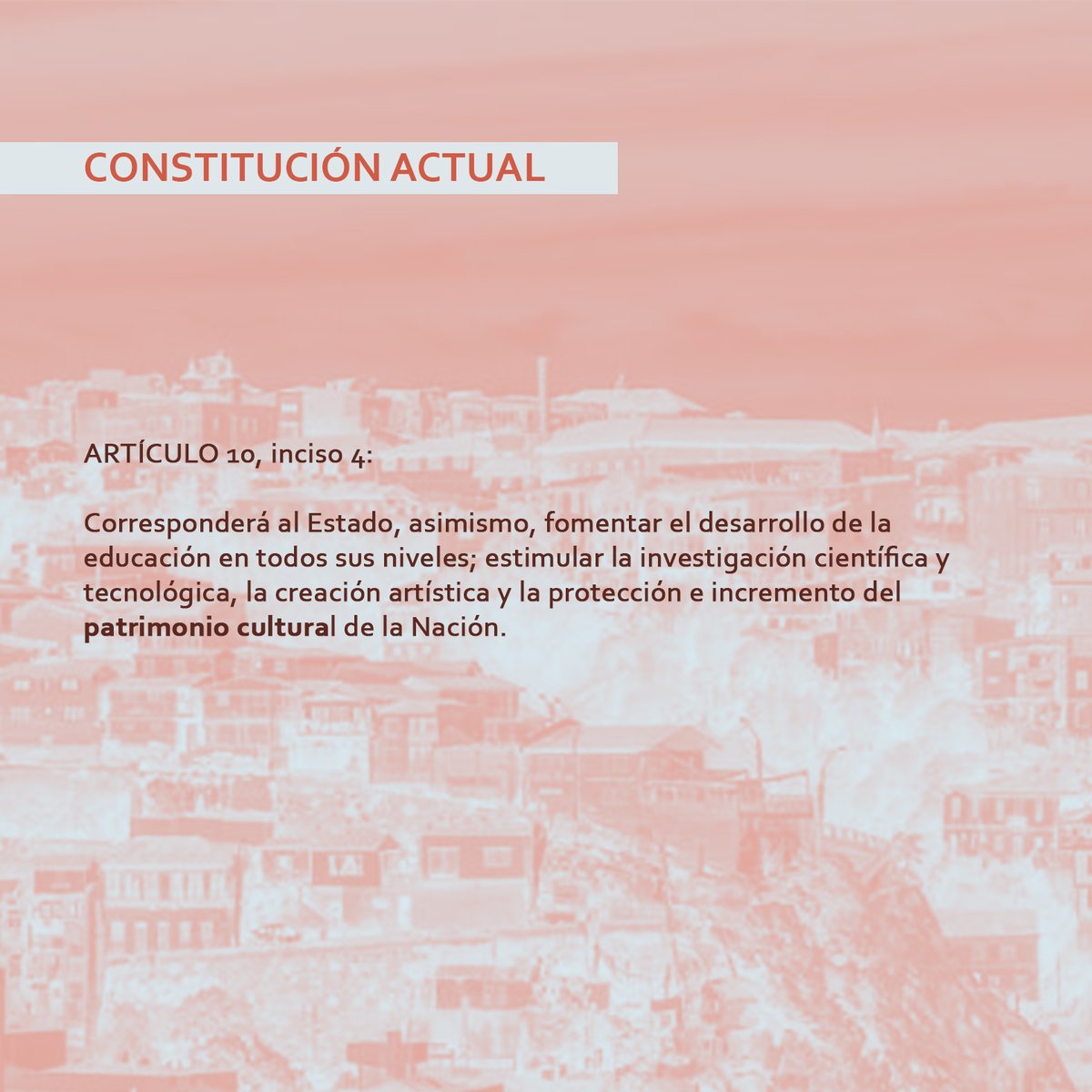 Compat_CA's tweet photo. En razón a nuestro compromiso con el debate público democrático y abierto, les presentamos qué dicen la constitución actual y la propuesta de nueva constitución sobre patrimonio. https://t.co/gnltJv97fn