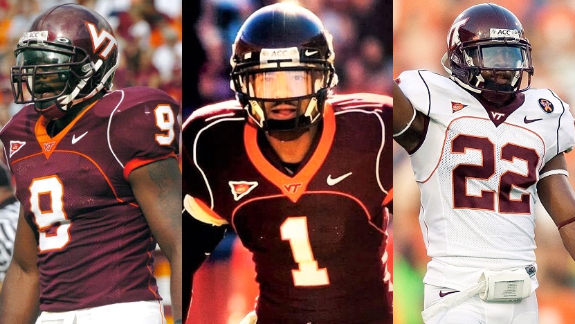 Today's #Hokies 🏈 date is:

Vince Hall / Macho Harris / Stephan Virgil

🦃 #LunchPailD 💼 #DBU
