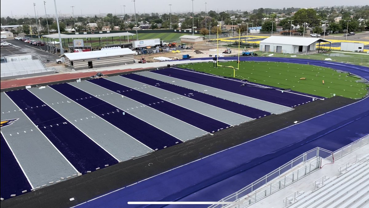 ArielTomahawk11's tweet photo. That new Eagle Stadium is looking noooice. Almost looks like out of a video game but these are live actual photos. https://t.co/TknhYPP2mF