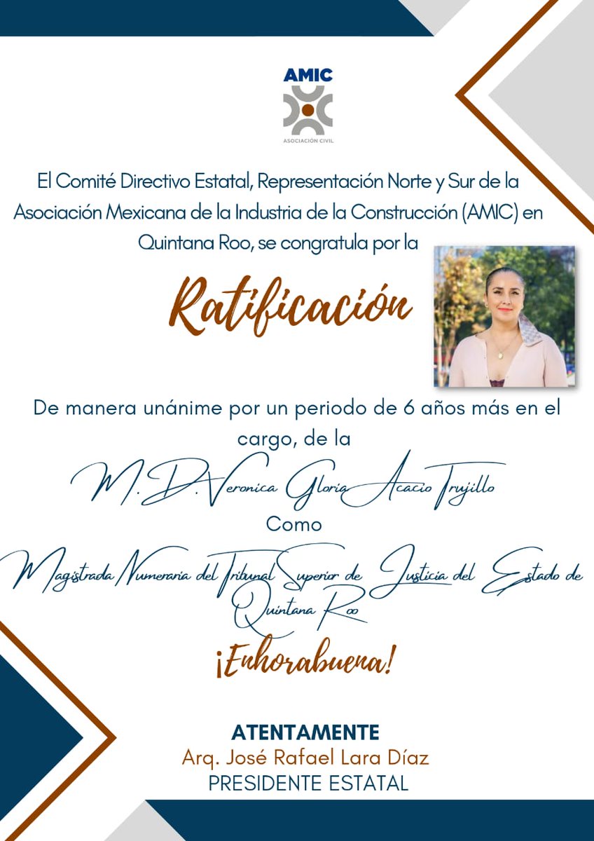 ¡En AMIC, nos congratulamos!