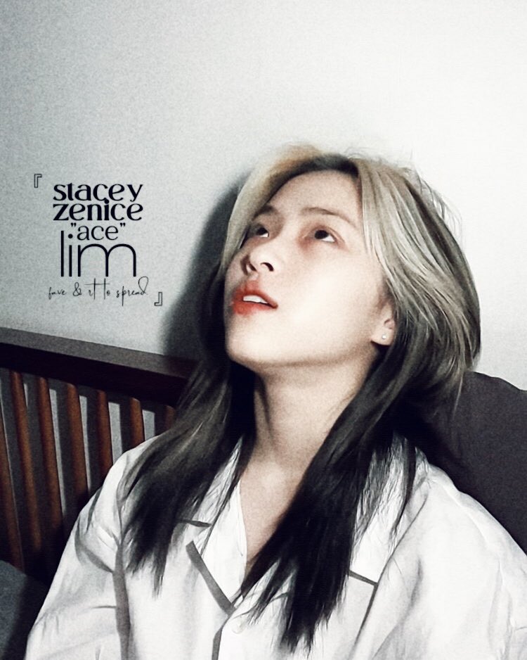 ㅤㅤㅤ 

                  stacey zenice “ace” lim
             new acc but not new to au rp
                   from <a href="/louvekkmi/">akysha.</a>’s au  
                  fave &amp; rt to be mutuals.

ㅤㅤㅤ ㅤㅤㅤ ㅤㅤㅤ