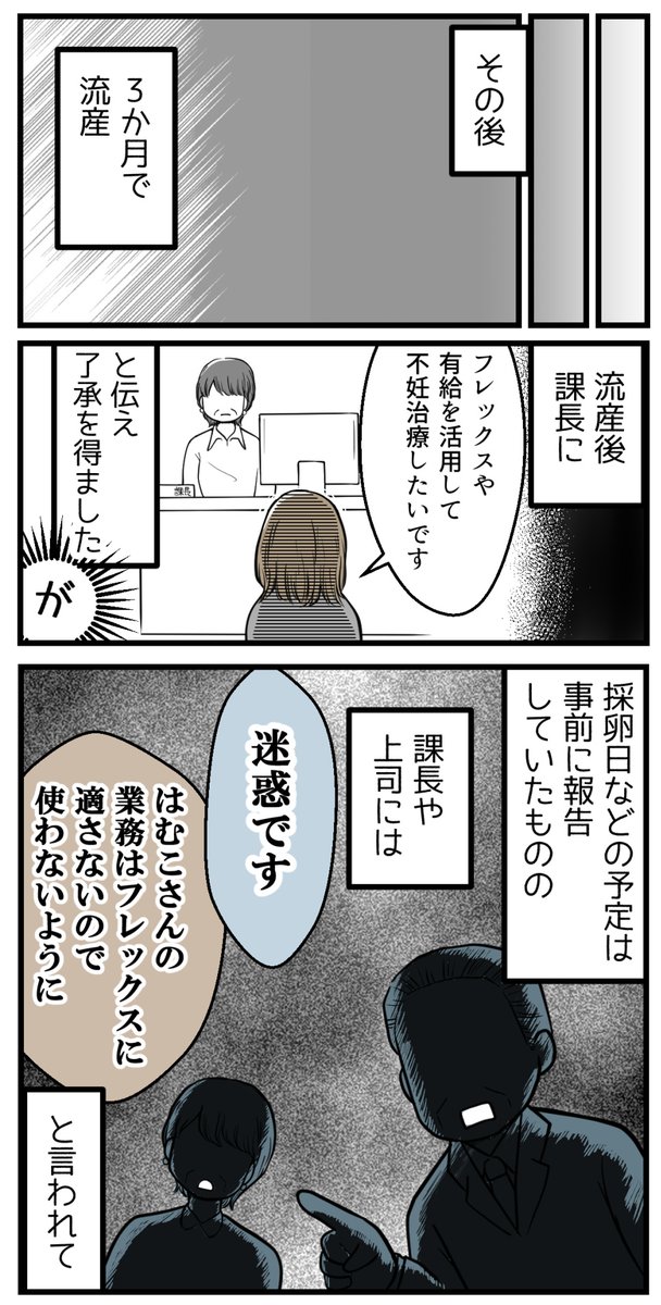 妊娠したらマタハラされた話-4(読者さんの妊活体験談)

(2/2)

次回に続きます 
