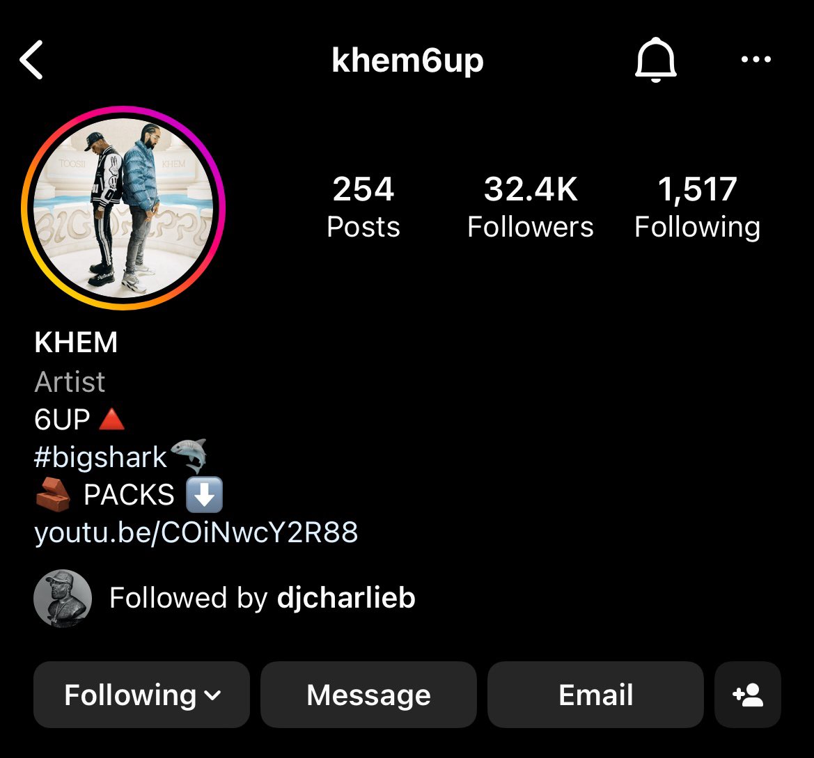 cakesoap_'s tweet photo. #Instagram removes Toronto Rapper @khem6up Verification Badge for no apparent reason https://t.co/AhgCsec1fi