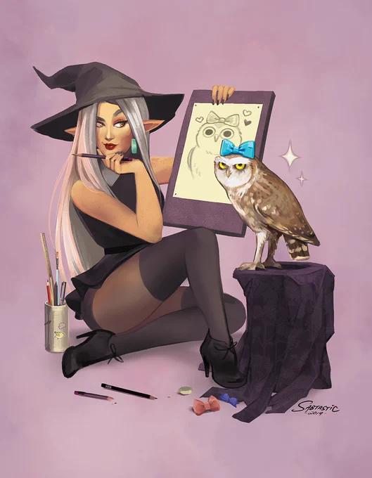  Grumpy Owl Art Session - 2019  