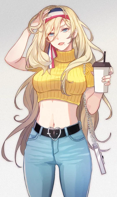 私服のリシュリューさん(再掲) 