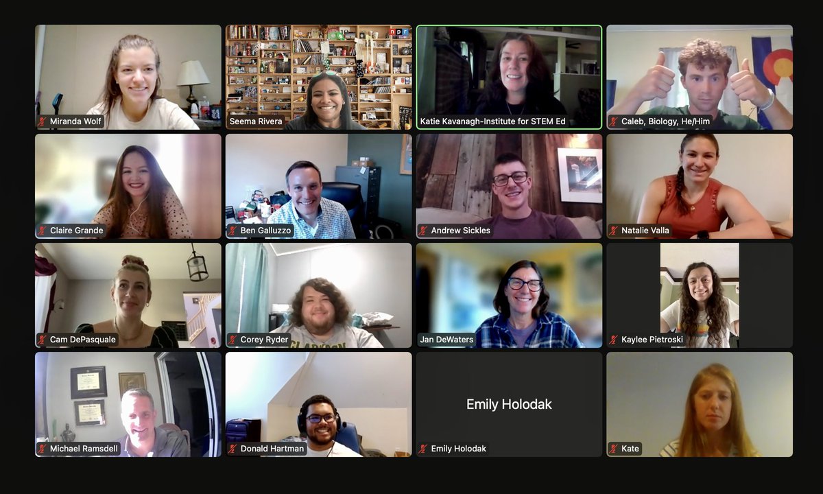 So great to start the semester catching up with Clarkson's Noyce Scholars. The future continues to be bright bc of these folks! #stem #stemeducation #clarksonU #noyce #nsf