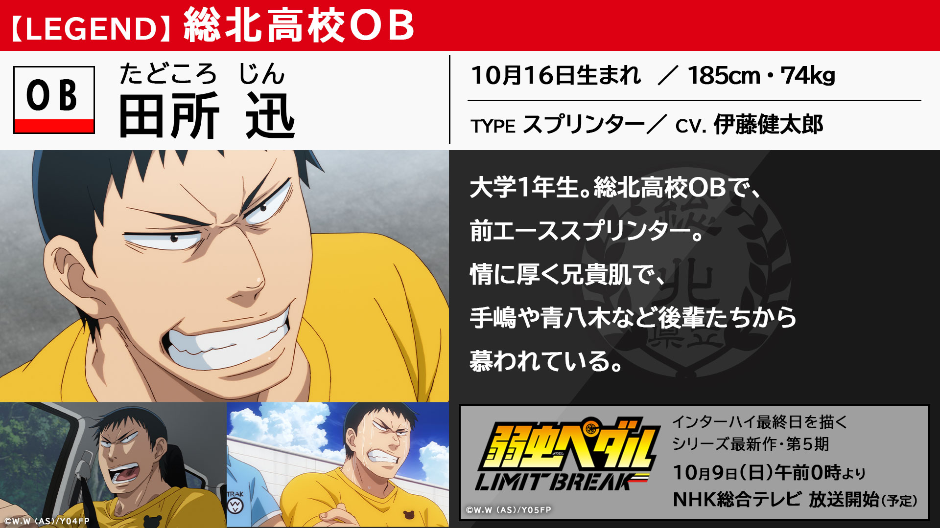 弱虫ペダル LIMIT BREAK on X: 
