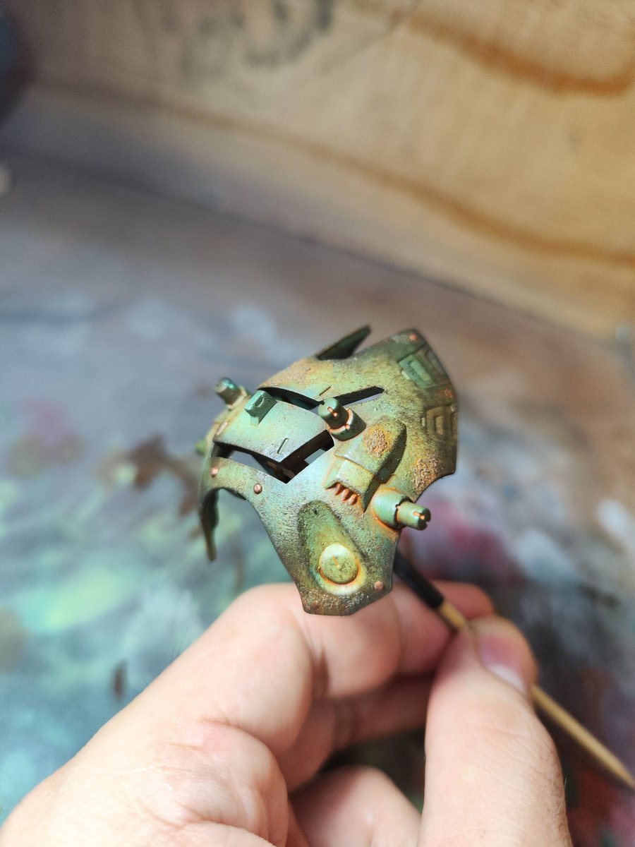 HobbyLifeStudio's tweet photo. 1/35 ZW18 Spideath
ใกล้แล้วๆ วันนี้ตบสนิมด้วยฟองน้ำไป
2วันก่อนส่งผลงาน
#HobbyLifeStudio #TakaraTomy #Zoids #ZoidsWild #Spideath https://t.co/dcmNiYyej7