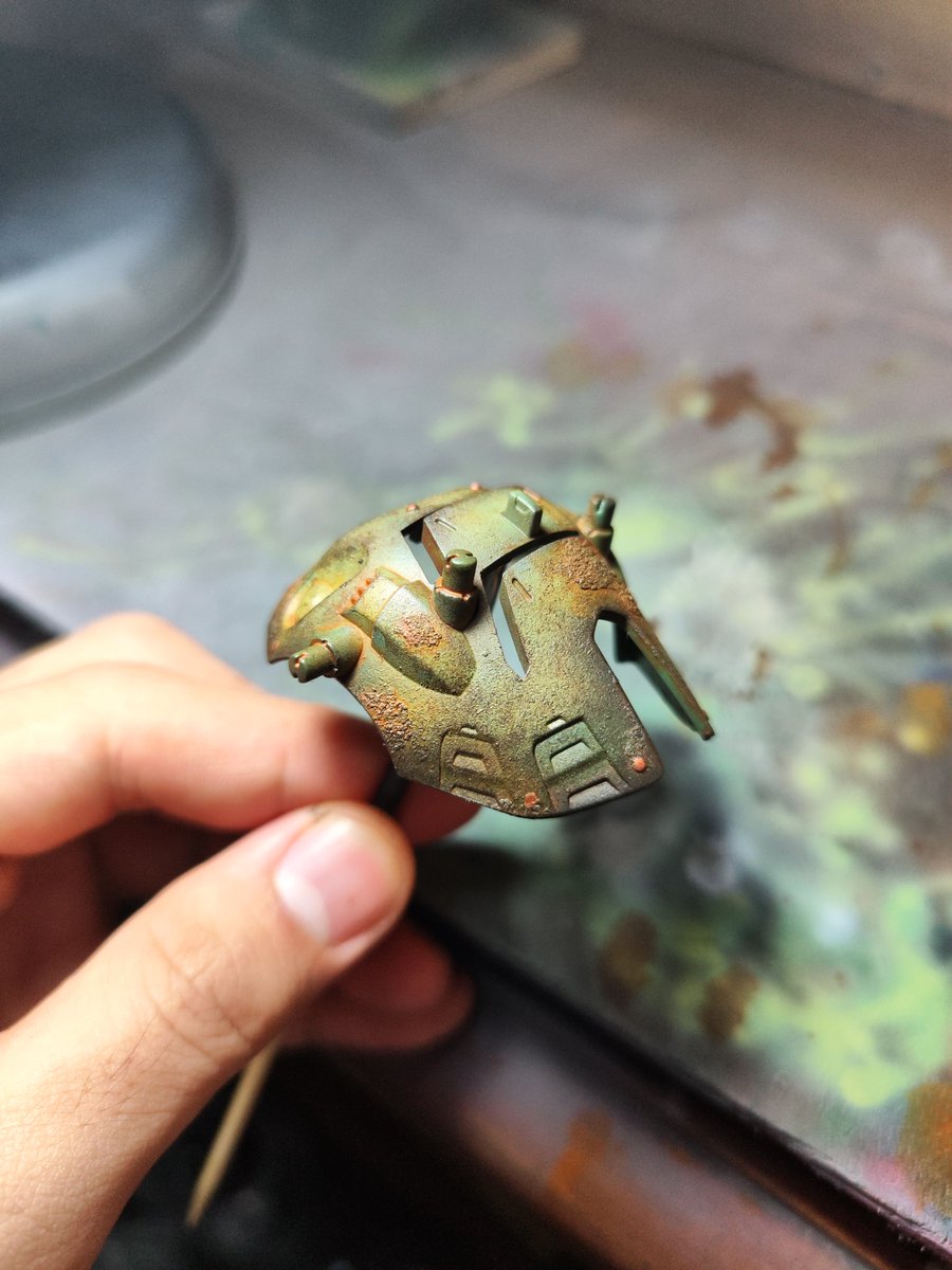 HobbyLifeStudio's tweet photo. 1/35 ZW18 Spideath
ใกล้แล้วๆ วันนี้ตบสนิมด้วยฟองน้ำไป
2วันก่อนส่งผลงาน
#HobbyLifeStudio #TakaraTomy #Zoids #ZoidsWild #Spideath https://t.co/dcmNiYyej7