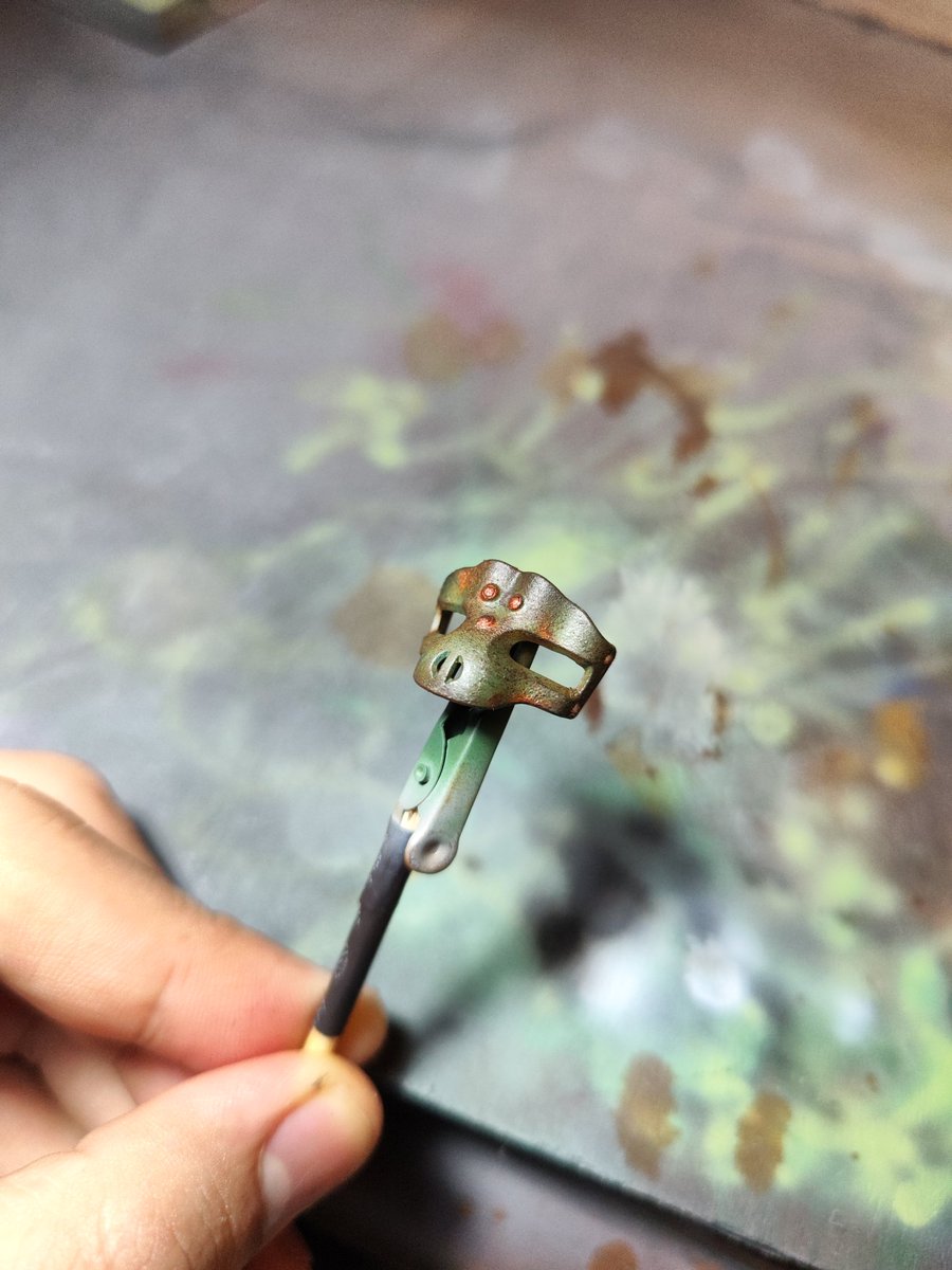 HobbyLifeStudio's tweet photo. 1/35 ZW18 Spideath
ใกล้แล้วๆ วันนี้ตบสนิมด้วยฟองน้ำไป
2วันก่อนส่งผลงาน
#HobbyLifeStudio #TakaraTomy #Zoids #ZoidsWild #Spideath https://t.co/dcmNiYyej7