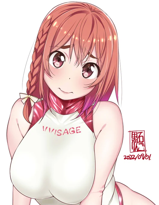 一日遅れで完成先月は応援ありがとうございました!!今月も応援してね(●'ω`●)#彼女お借りします 