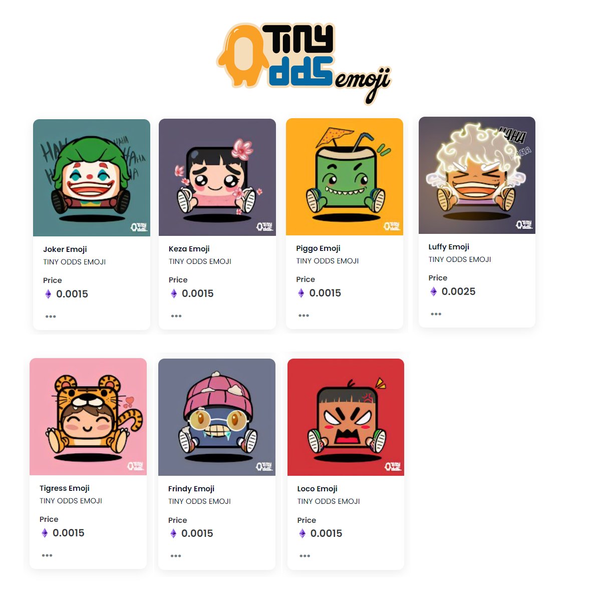 Yuhhuuuuu,, Good Morning Oddies..

Btw, Tiny Odds Emoji Still Available... Only 0,0015 ETH
Check this out
opensea.io/collection/tin…
get them fast Oddies.. 

#NFTCommunity #NFTdrop #nftsales #nftcollectors #NFTinvestor #NFTshill