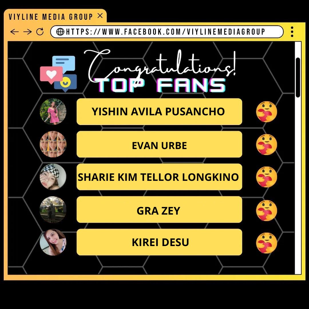 VL_MediaGroup's tweet photo. Forda shout - out ang mga ferson!
Kayo ang bida for today's bidyow!
Maraming Salamat mga kapitbahay and CONGRATULATIONS!
#TopFan #4PMLive #KapitbahayUpdate
#TeamPayaman #ViylineMediaGroup https://t.co/q7M0qEW75k