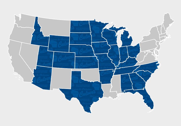 Eric_Erins's tweet photo. Neither the West Coast nor the entire NorthEast have Culver’s?? Uninhabitable wastelands https://t.co/TzB4QLUuQ1