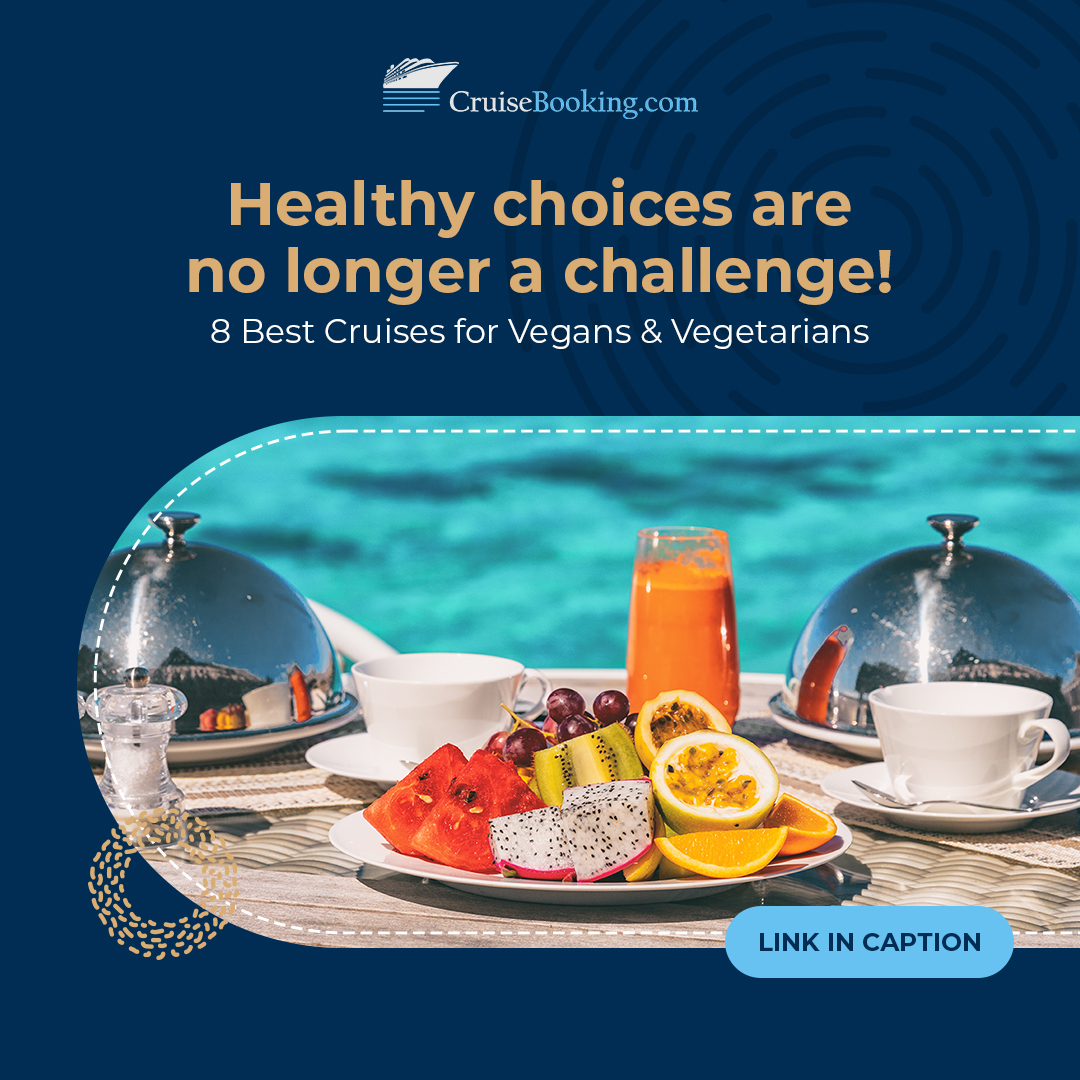 cruise_booking's tweet photo. Vegans, if you’re worried about your diet on your upcoming cruise, you need not be. These 8 cruise lines offer healthy vegan and vegetarian fare on board!
Read more - https://t.co/xEMxdV0mZ5
#firsttimecruisers #cruiselines #food #cruisebooking https://t.co/DvRD98aivj
