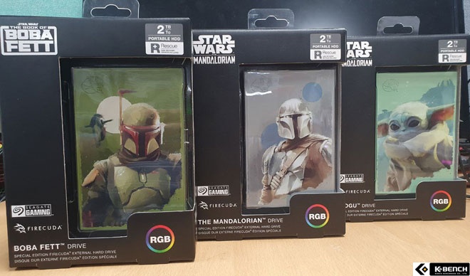 kbench.com/?q=node/236888
만달로리안, 보바 펫, 그로구까지, Seagate 스타워즈 만달로리안 스페셜 에디션 FireCuda 외장하드 3종