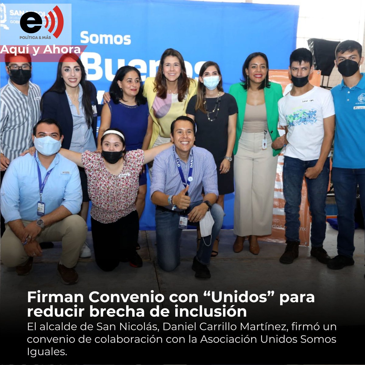 epoliticaymas's tweet photo. Firman Convenio con “Unidos” para reducir brecha de inclusión 

#HOY #Noticas #news #Ahora #Alerta #EnVivo #EPoliticayMas #AquiyAhora #offtopic #FirmaDeConvenio #Unidos #inclusion #sannicolasdelosgarza #Danielcarrillo

https://t.co/8mBkvBrvUu https://t.co/JLsnehtXDt