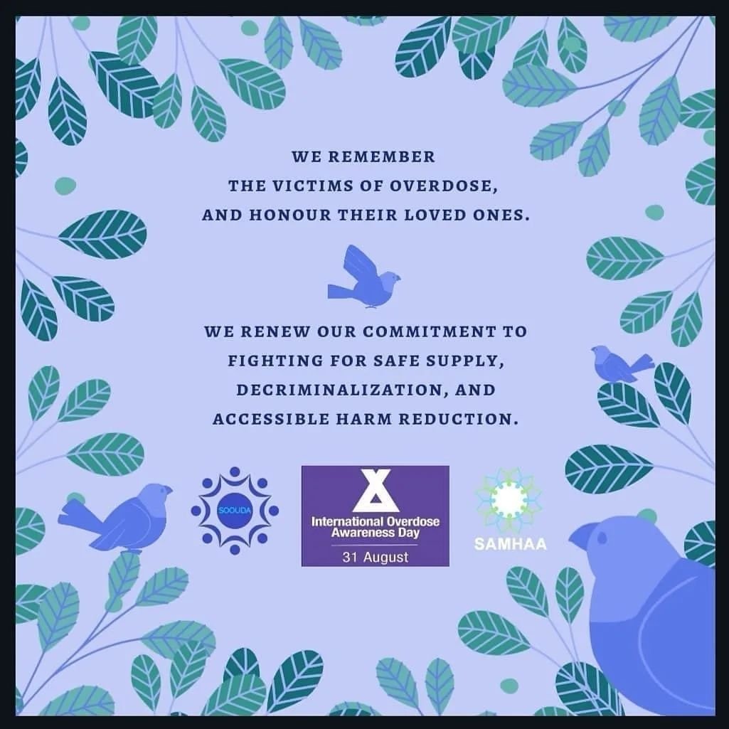 SouthAsianMH's tweet photo. Our thoughts and our actions are with those who have lost loved ones to drug poisoning. From our teams at @SouthAsianMH, @TeamSOUDA and the #SAYMH ambassadors, on #InternationalOverdoseAwarenessDay we continue our resolve in providing fighting this crisis. https://t.co/nwEugsxIiU