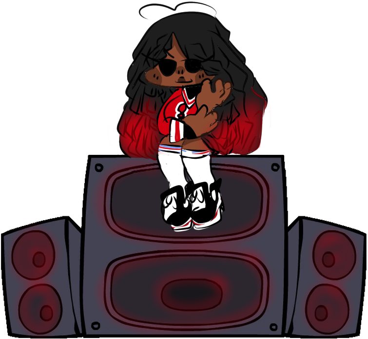 Mattershcam's tweet photo. Meet Malaya! (My Darnell Fangirl) use #fnfmalaya🏀 for art tags https://t.co/qzYMVS3zDh