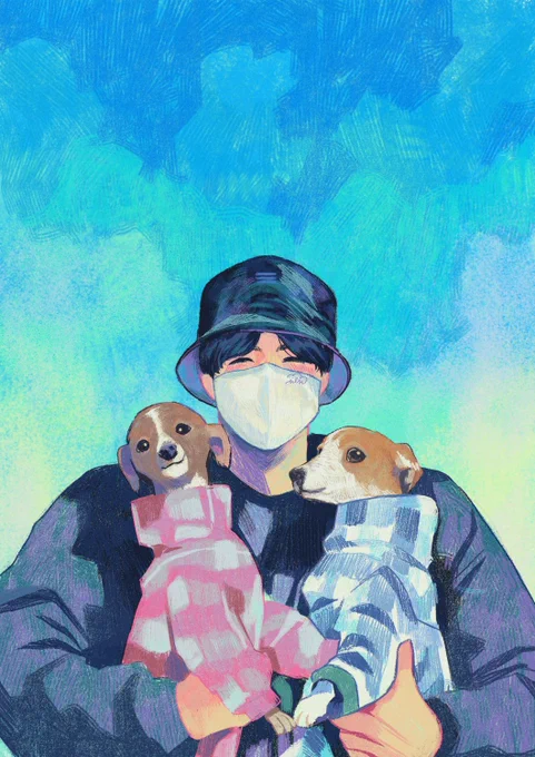  love u lots #비누향강아띠  #HAPPYJKDAY 