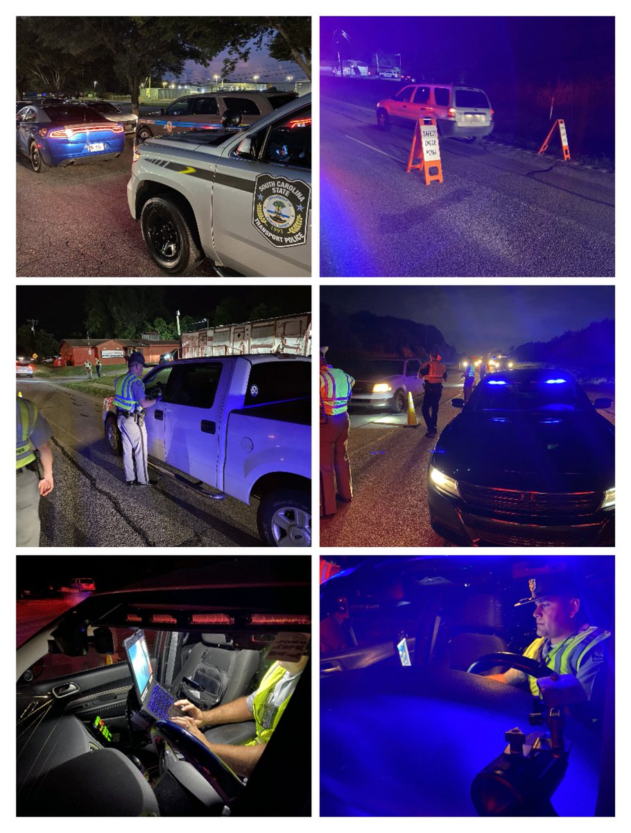 SCHP_Troop7's tweet photo. The South Carolina Highway Patrol joined other state and local law enforcement agencies for the 31st Hands Across the Border campaign. We conducted several checkpoints near the Georgia / South Carolina Border. 

#SCDPS
#HandsAcrossTheBorder https://t.co/schH76VtUK