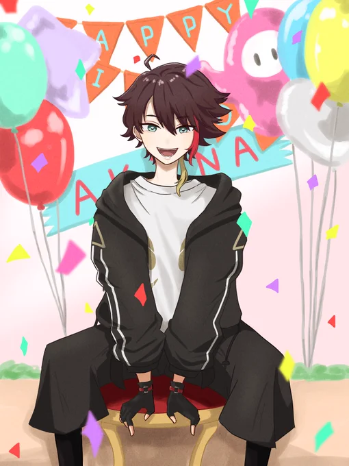 お誕生日おめでとう! #三枝明那生誕祭2022 #さ絵ぐさ 
