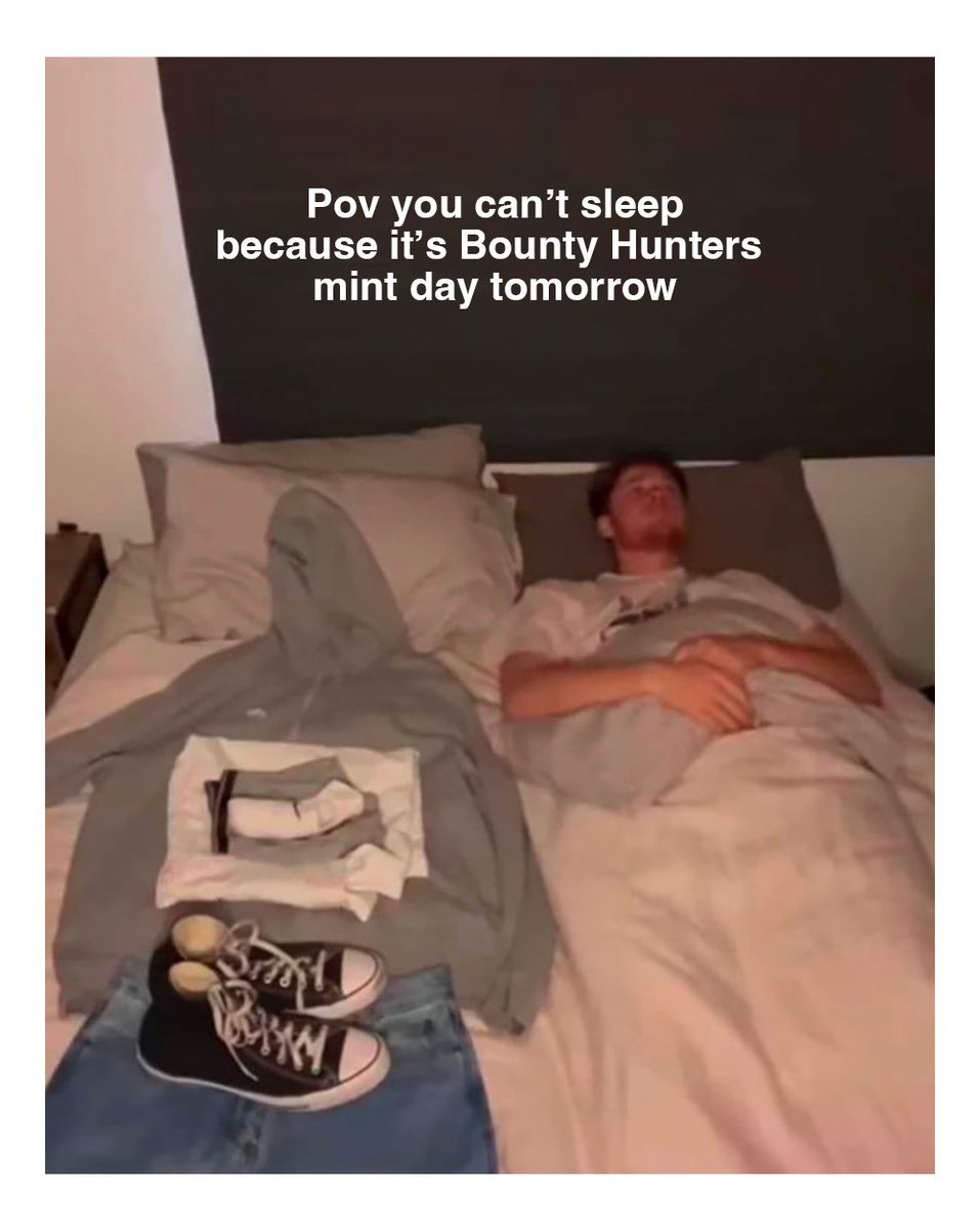 Me the day before @Simpl3r_BH mint....