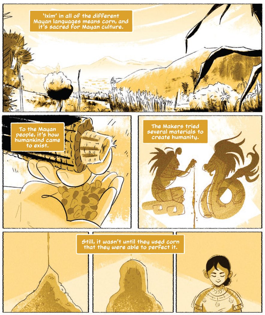 Working on my GN, Silenced Voices, every night for a few months now. I don't usually say this, some of you know I'm very self-deprecating, but I think this might be the best thing I will ever make. Maybe... 👀!
A snippet from a sample page (cut from the main story)