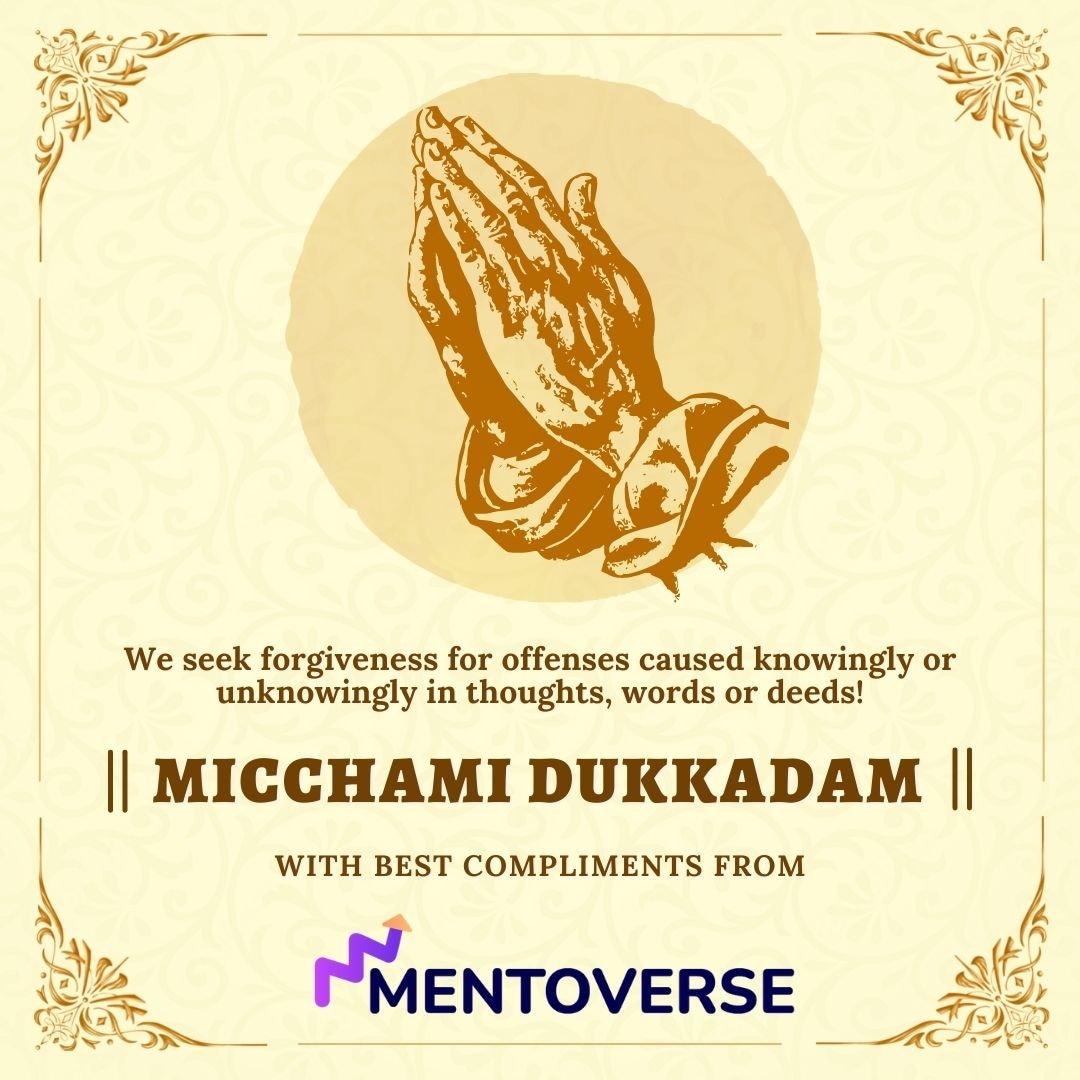 mentoverse's tweet photo. Micchami Dukkadam 🙏

#festival https://t.co/5EKZVmCwoV