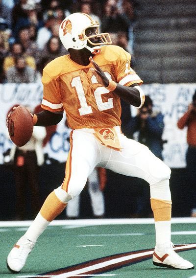 Super70sSports's tweet image. Still the only Buccaneers QB #12 officially recognized by Super 70s Sports.