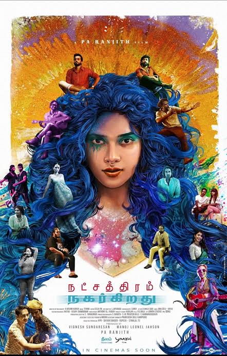 RetroTicket's tweet photo. Some thoughts on @beemji's bravest, ambitious film yet - #NatchathiramNagargiradhu 
“If I watch a shooting star when nobody is around, did it really happen”? 
Pa. Ranjith has never shied away from using his movies to push the ideals of societal equality. (1/n) https://t.co/kUsxqmzimp