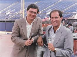 Jamie_Newell's tweet photo. The great @nadeler and the late great Mark Holtz. @jbryant780 #ItsBaseballTimeInTexas #TexasRangers https://t.co/fLNvMVqnyp